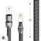 Flextron Gas Line Hose 1/2'' O.D.x24'' Length 1/2" FIPx3/8" MIP Fittings, Stainless Steel Flexible Connector FTGC-SS38-24F - alternate 5